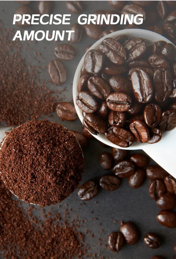 مطحنة قهوة HiBREW مطحنة قهوة كهربائية أوتوماتيكية مع 31 تروسًا لقهوة الإسبريسو الأمريكية صب فوق تخزين الفول البصري G3