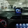 أحدث A501 شاشة عرض علوية للسيارة obd2 سيارة ذكية HUD مقياس توربو عداد المسافات الرقمي إنذار الأمن المياه والزيت درجة حرارة دورة في الدقيقة مقياس تلقائي