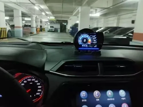 أحدث A501 شاشة عرض علوية للسيارة obd2 سيارة ذكية HUD مقياس توربو عداد المسافات الرقمي إنذار الأمن المياه والزيت درجة حرارة دورة في الدقيقة مقياس تلقائي