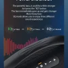 ZEALOT S97 80W مكبر صوت لاسلكي، مكبر صوت محمول خارجي، جودة صوت Hifi، اقتران مزدوج، شحن سريع، 16000 مللي أمبير.