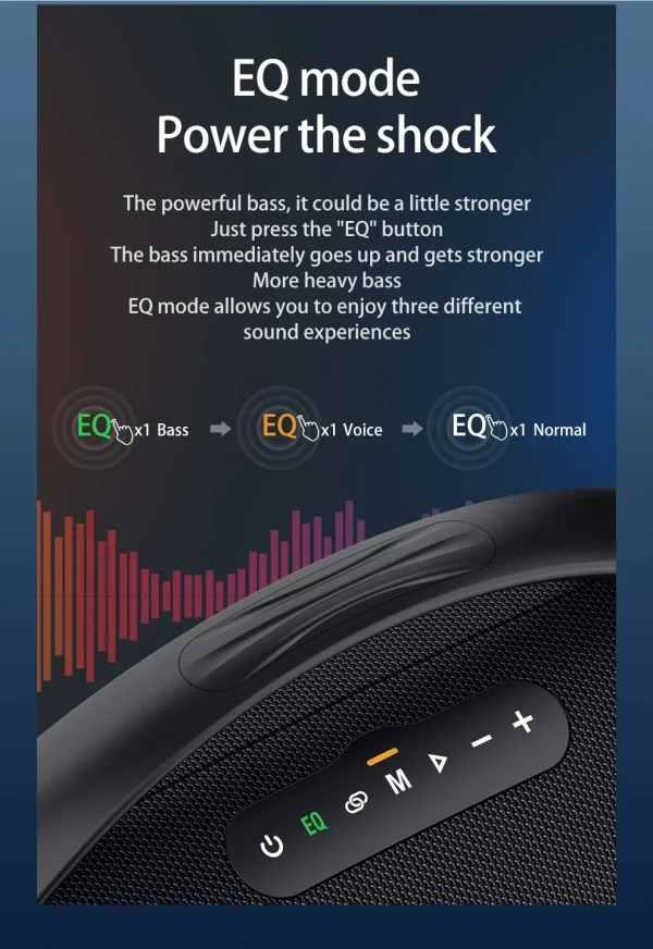 ZEALOT S97 80W مكبر صوت لاسلكي، مكبر صوت محمول خارجي، جودة صوت Hifi، اقتران مزدوج، شحن سريع، 16000 مللي أمبير.