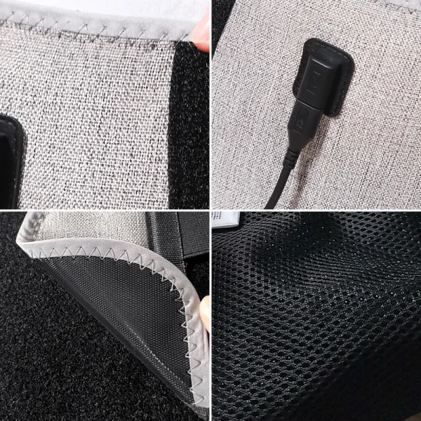 الضوء الأحمر الشتاء ساخنة ملابس اخلية حرارية الرجال النساء التدفئة الكهربائية الشتاء مكافحة البرد ملابس اخلية حرارية التدفئة مثلث السراويل