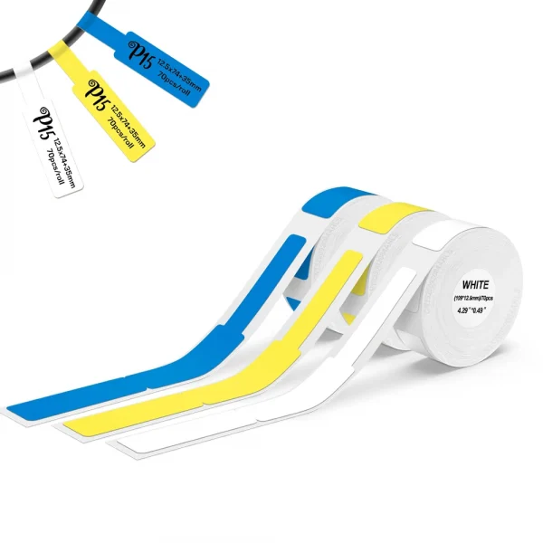 سماعة لاسلكية تعمل بالبلوتوث طابعة ملصقات طابعة حرارية محمولة Marklife P15 آلة وضع العلامات بدون حبر صانع الملصقات الصغيرة P15 ملصق