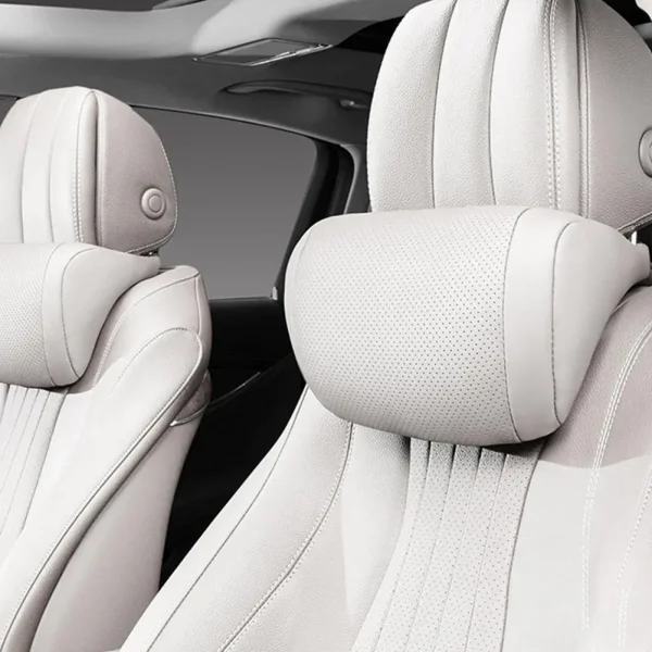 وسادة رقبة لمسند الرأس لمقعد السيارة العالمي، مسند رقبة مريح ثلاثي الأبعاد أثناء السفر، دعم ناعم ومريح للرقبة، حماية للرقبة
