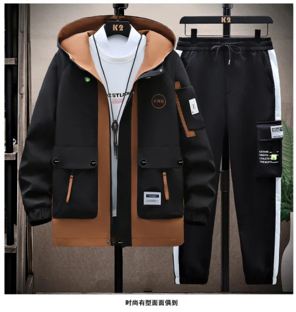 سترة بسحاب عادي مقاومة للرياح 2023 ربيع رجال بغطاء رأس وسترة مطبوعة صيحة هيب هوب أعلى سعر منخفض للرجال