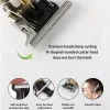 جديد! ماكينة تشذيب الشعر الكهربائية T9/ملحقات |  ماكينة حلاقة احترافية بمنفذ USB |  ماكينة قص الشعر الأصلع مقاس 0 مم، محمولة لحلاقة الشعر المنزلية للرجال