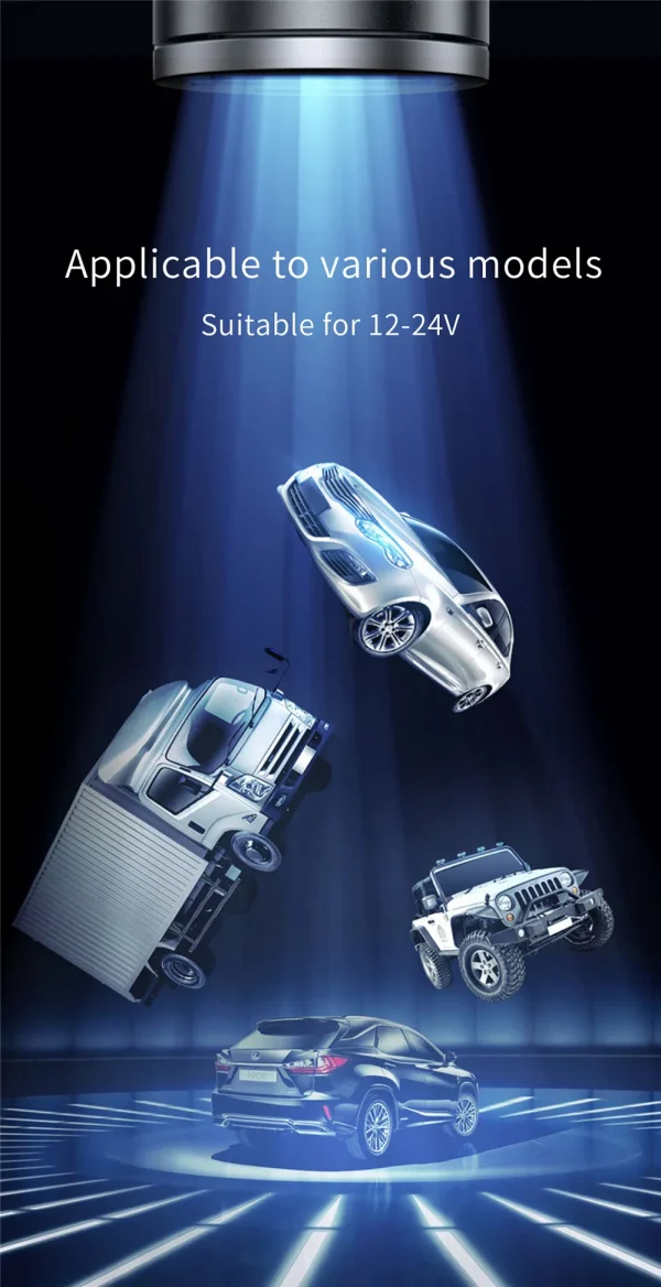 100 واط/200 واط QC3.0 PD شاحن سيارة صغير 12-24 فولت أخف شحن سريع سيارة USB نوع C شاحن ل شاومي سامسونج هواوي آيفون الطاقة