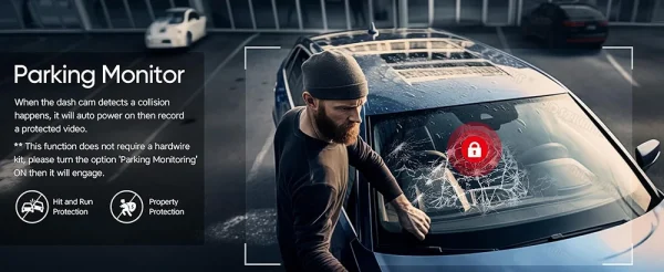 2/3 كاميرا واي فاي داش كام المقصورة جهاز تسجيل فيديو رقمي للسيارات 1080P الداخلية مركبة ثلاثية الاتجاه قناة Dvrs مسجل فيديو مسجل داشكام كاميرا الفيديو