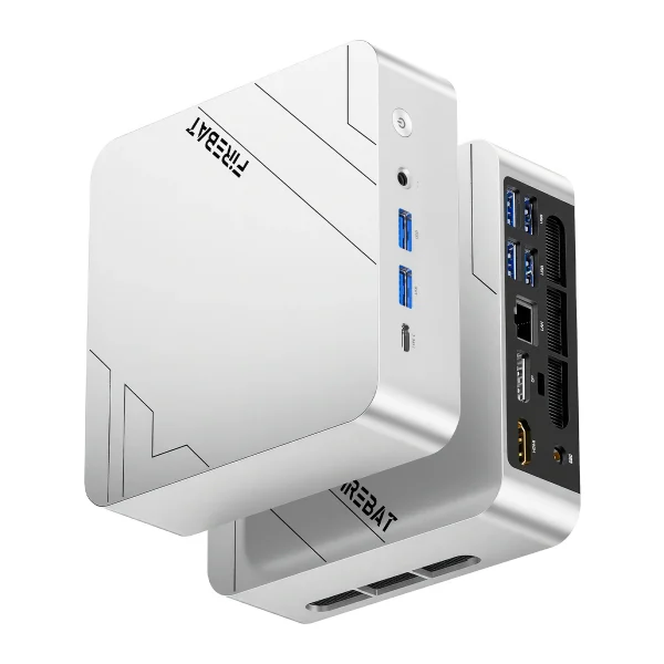 FIREBAT F1 MINI PC AMD Ryzen 7 H255 LPDDR5 ذاكرة عشوائية 24 جيجابايت قرص صلب SSD بسعة 1 تيرابايت واي فاي 6 بلوتوث 5.2 كمبيوتر مكتبي صغير محمول كمبيوتر سطح المكتب ويندوز 11