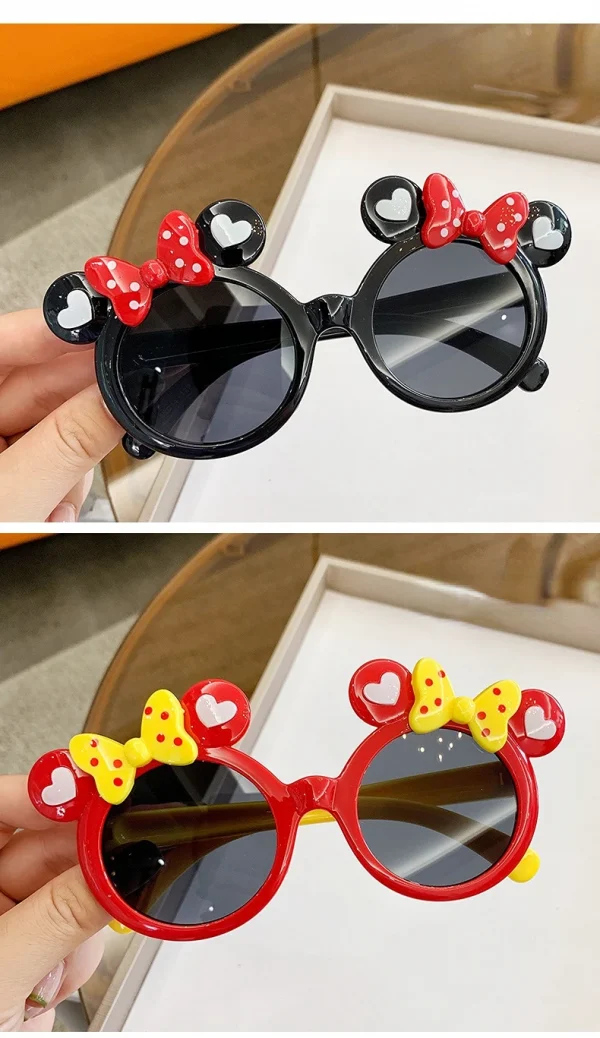 جديد الأطفال لطيف الكرتون UV400 النظارات الشمسية بنين بنات الألوان في الهواء الطلق الاطفال الشمس حماية النظارات الشمسية الطفل الرياضة ظلال النظارات