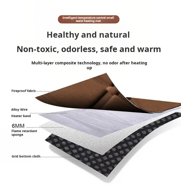 وسادة مقعد السيارة ساخنة مقعد واحد وسادة مقعد ساخنة مكتب وسادة مقعد ساخنة وسادة مربعة صغيرة وسادة مقعد السيارة Automot