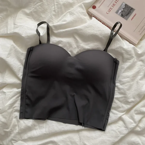 1 قطعة شعبية كول الصلبة محبوك اليوغا تي شيرت بدون أكمام للجيم الصدرية سلس الجلد ودية U-الظهر سترة مع وسادة الصدر الثابتة الحمالة للنساء