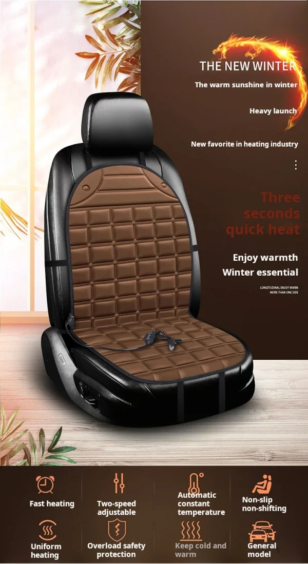 وسادة مقعد السيارة ساخنة مقعد واحد وسادة مقعد ساخنة مكتب وسادة مقعد ساخنة وسادة مربعة صغيرة وسادة مقعد السيارة Automot