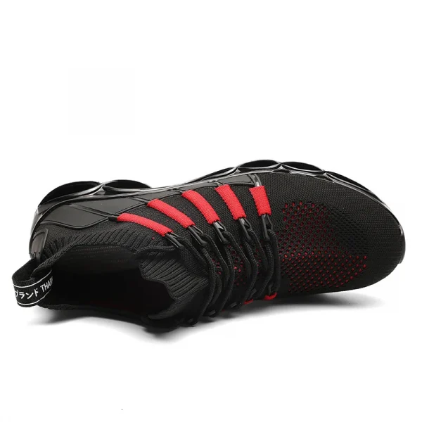 تصميم كاجوال يناسب اليومي والرياضة ذكر أحمر الخريف بليد حجم كبير