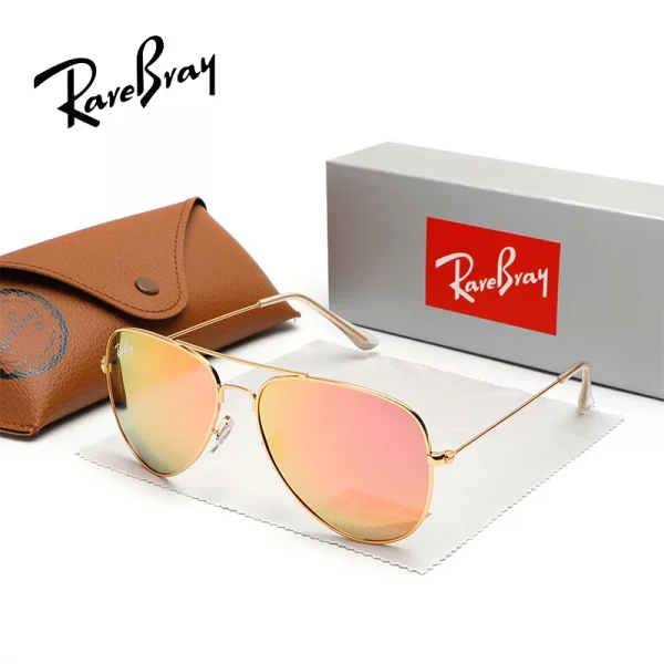 RareBray العلامة التجارية الأصلية للجنسين الطيار النظارات الشمسية ريترو العصرية UV400 الاستقطاب القيادة السفر النساء/الرجال النظارات المضادة للوهج