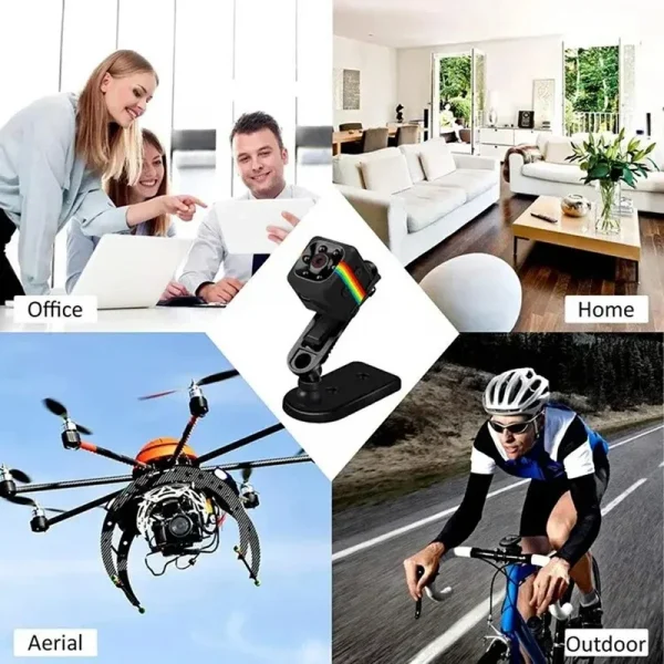 4K Mini HD Camera1080p المحمولة الصغيرة مربية كام فيديو صوت صغير DV مسجل داخلي كاميرا الأمن السرية لمكتب المنزل 2026