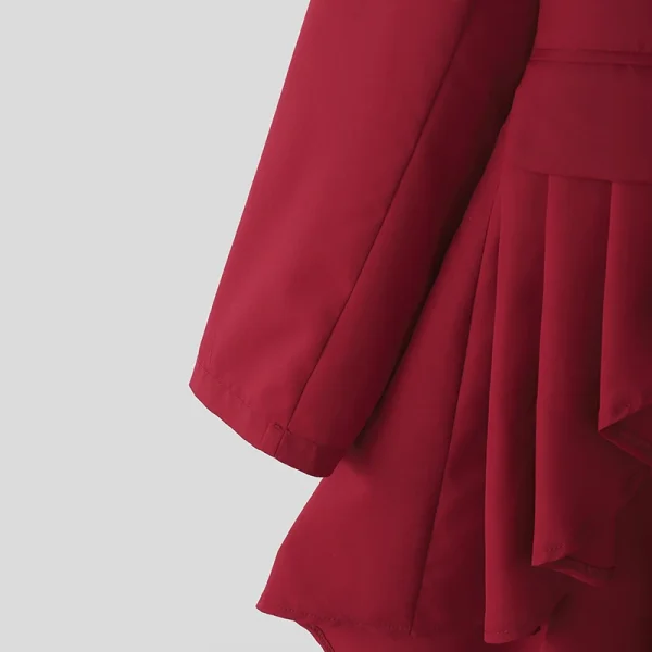 INCERUN Men Irregular Blazer V Neck Long Sleeve Ruffle One Button Male Suit Streetwear Pleated Fashion Casual Thin Coats Blazer