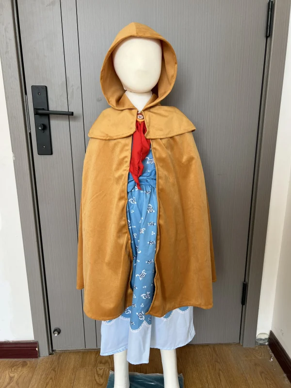 زي هولي ويلر التنكري فستان خيالي أزرق وشاح ملابس تمثيل قديمة الثمانينيات لباس تنكري تلفزيوني ملابس حفلة كرنفال