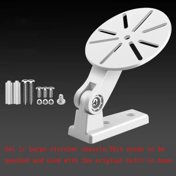 دعامة حائط لدعم الكاميرا العالمية، ملحقات مراقبة أمان الكاميرا الداخلية، دعم الكاميرا ورف حامل القاعدة