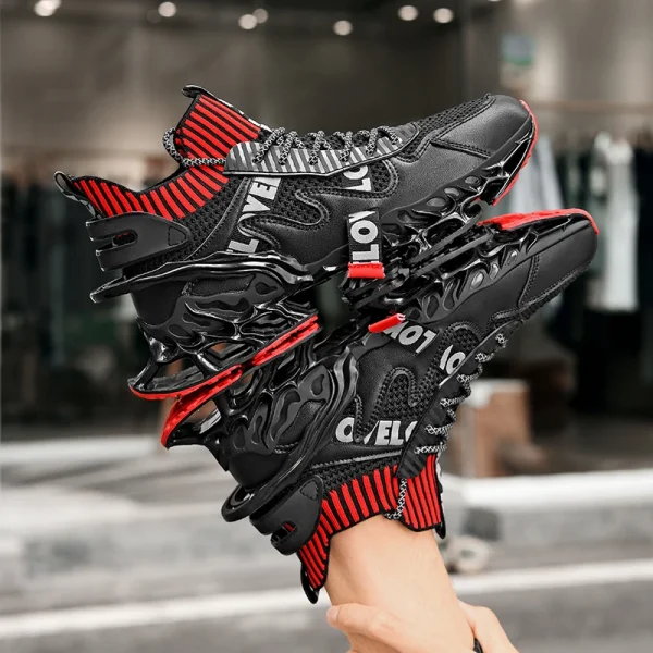 أحذية رجالي عادية تنيس أحذية فاخرة المدرب سباق تنفس