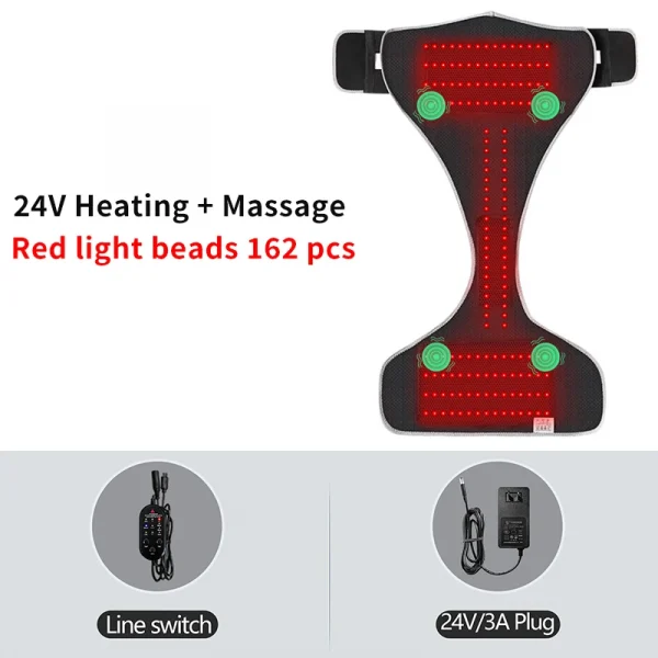 الضوء الأحمر الشتاء ساخنة ملابس اخلية حرارية الرجال النساء التدفئة الكهربائية الشتاء مكافحة البرد ملابس اخلية حرارية التدفئة مثلث السراويل