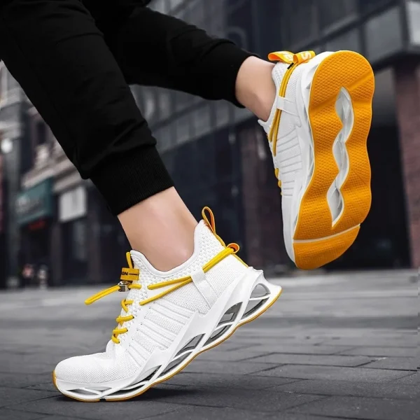 تصميم كاجوال يناسب اليومي والرياضة ذكر أحمر الخريف بليد حجم كبير