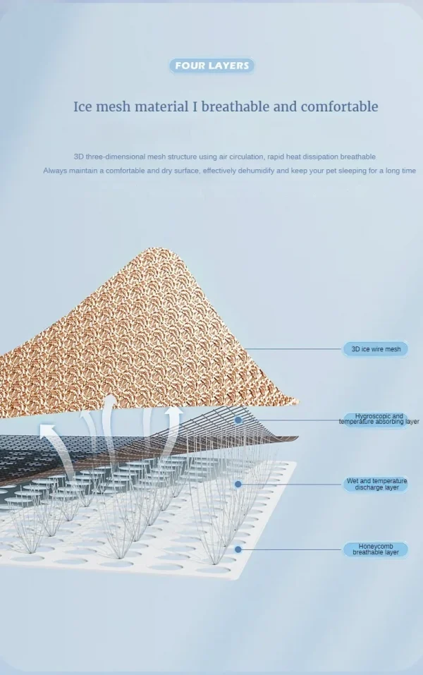 وسادة مقعد السيارة من الحرير الجليدي المسامي، مقاومة للانزلاق ومقاومة للاهتراء، غطاء مقعد السيارة من الحرير الجليدي بلون سادة، تناسب معظم السيارات عالميًا