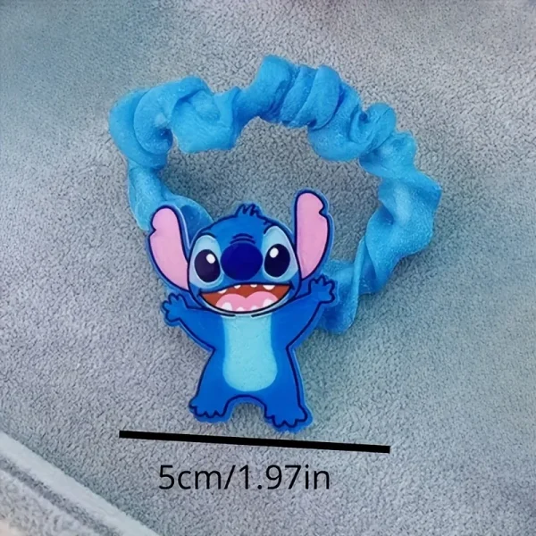 3/5/10 قطعة ديزني غرزة دائرة الشعر غرزة الملاك ‌ليلو و غرزة‌ عنصر الشعر حبل الكرتون متعة ارتداء اليومي هدايا إكسسوارات الشعر