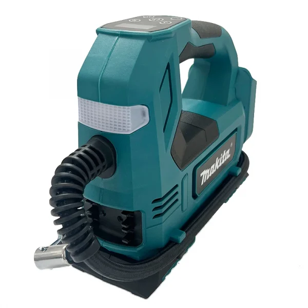 ماكيتا المحمولة اللاسلكي منفاخ لإطارات السيارة 18 فولت بطارية مضخة هواء كهربائية ضاغط الهواء المحمول لإطارات السيارات دراجة الكرة