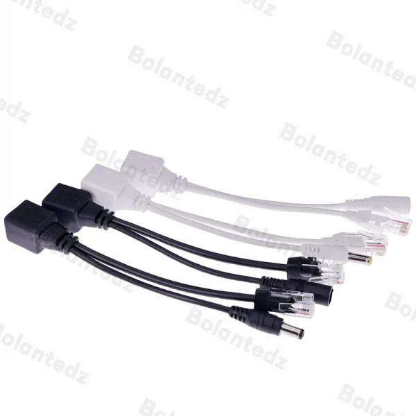 POE Cable Passive Power Over Ethernet Adapter Cable POE Splitter RJ45 Injector Power Supply Module 12-48v For IP Camea