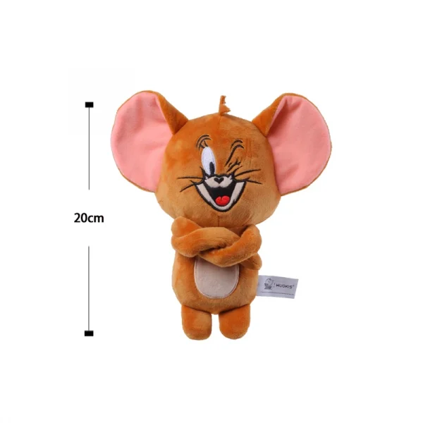 أنيمي توم وجيري ألعاب من نسيج مخملي شخصيات الفيلم الكرتون القط الفأر لطيف Plushies محشوة الحيوان ألعاب الدمى للأطفال هدية شحن مجاني