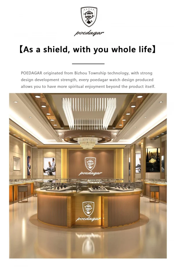 POEDAGAR ساعات رجالية فاخرة مقاوم للماء مضيئة تاريخ الأسبوع الرجال ساعة الفولاذ المقاوم للصدأ عادية موضة كوارتز رجل ساعة اليد Reloj