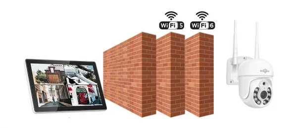 Hiseeu 3/5MP 10CH NVR مع شاشة 10.1 بوصة مجموعة كاميرات أمنية لاسلكية في الهواء الطلق كاميرا IP مقاومة للماء مجموعة نظام المراقبة بالدوائر التليفزيونية المغلقة