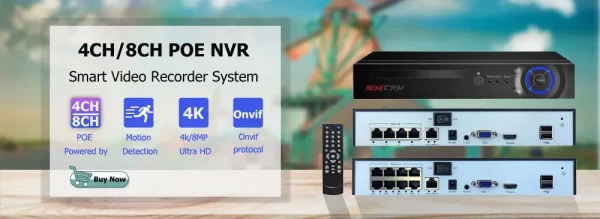 كاميرا مراقبة فيديو 4K Poe Ip Onvif صوت 48 فولت POE/DC 12 فولت 4MP/5MP/8MP للرؤية الليلية رصاصة كاميرا أمان مقاومة للماء لـ NVR