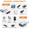 4 عبوات من محول كابل USB C أنثى إلى USB ذكر من النوع C إلى USB A، متوافق مع iPhone iPad وSamsung Galaxy Pixel
