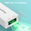 GoodTop 2 Port 100M POE Extender 1 to 2 PoE Repeater IEEE802.3af/at 4KV Lighting Protection Plug&Play 48V 30W for POE Camera
