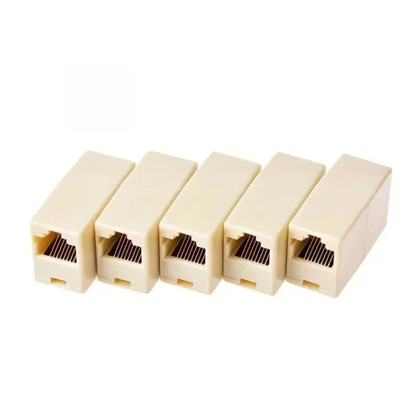 10 قطعة شبكة إيثرنت المزدوج مستقيم رئيس كابل شبكة محلية النجار مقرنة RJ45 CAT 5 5E 6 6a موسع التوصيل موصل كابل الشبكة