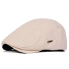 الرجال الجانب التسمية بلون موزع الصحف قبعات الرسامين البريطانيين القبعات الربيع والخريف قبعة مسطحة الهيب هوب القبعات
