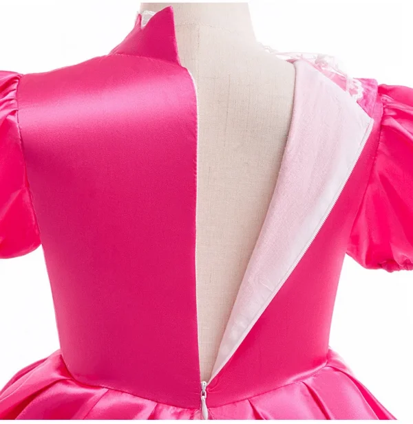 زي أميرة الخوخ للفتيات فستان الأميرات التنكري للأطفال في عيد الهالوين كرنفال فستان حفلات أعياد الميلاد لمدة 3-10 سنوات