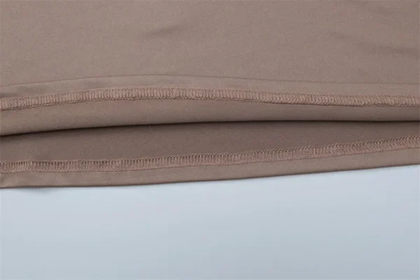 فستان طويل مثير مكشكش بأكمام طويلة للنساء لخريف وشتاء جديد غير منتظم بياقة دائرية وخصر عالٍ فستان حفلات للنوادي للسيدات