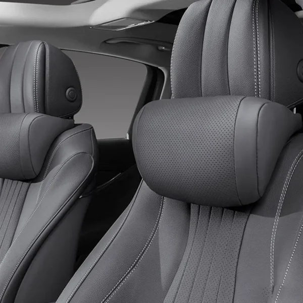 وسادة رقبة لمسند الرأس لمقعد السيارة العالمي، مسند رقبة مريح ثلاثي الأبعاد أثناء السفر، دعم ناعم ومريح للرقبة، حماية للرقبة