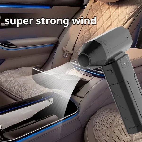 X8 فرش توربو جت مروحة منفاخ 150000 دورة في الدقيقة قوية منفاخ الهواء الكهربائية فراغ منظف الغبار المحمولة منظف الغبار مروحة عنيفة