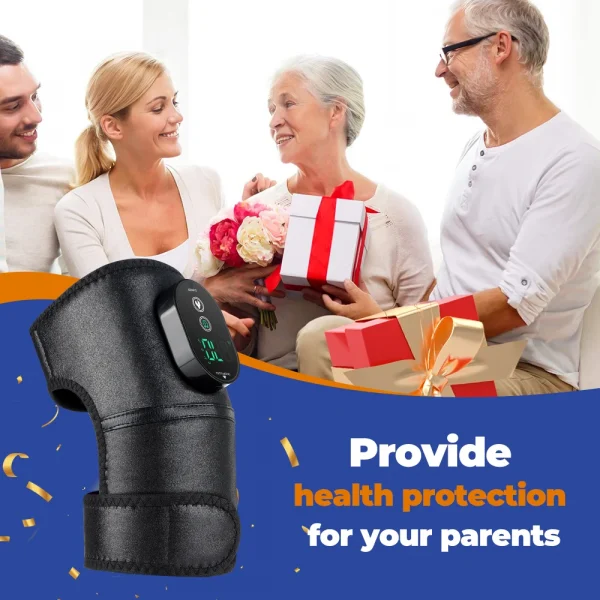 3 في 1 لوحة التدفئة الكتف الركبة دعامة المرفق لالتهاب المفاصل الساخن ضغط حزام تدليك المفاصل تعزيز الدورة الدموية نيباد