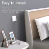 QX-305 Gray Self-powered wireless Remote Control Light Switch RF433Mhz 1/2 way Electric Switch