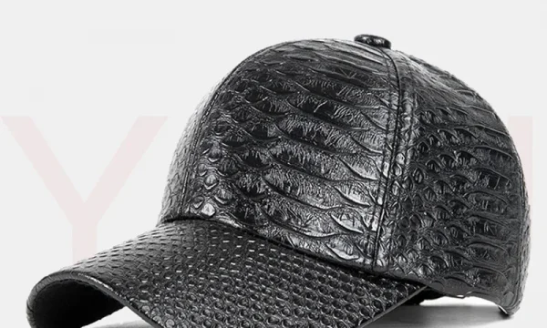 الرجال النساء رواية التمساح نمط بولي Leather الجلود الشرير ظلة قبعة بيسبول الربيع الرياضة واقية من الشمس الهيب هوب الرقص قابل للتعديل قبعة U13