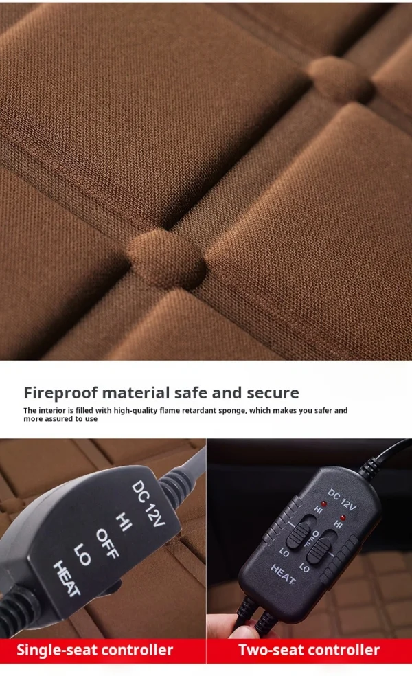 وسادة مقعد السيارة ساخنة مقعد واحد وسادة مقعد ساخنة مكتب وسادة مقعد ساخنة وسادة مربعة صغيرة وسادة مقعد السيارة Automot