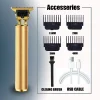 ماكينة قص الشعر المحمولة بمنفذ USB للشحن السريع تقترب من الصفر، ماكينة حلاقة كهربائية للرجال