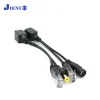 POE كابل الطاقة السلبية عبر إيثرنت كابل محول الفاصل RJ45 حاقن وحدة امدادات الطاقة 12-48 فولت الخائن عدة لكاميرا IP