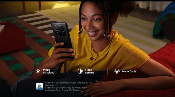 Xiaomi Redmi Note 14 Pro Plus 5G، NFC، Snapdragon®7s Gen 3، شاشة AMOLED 1,5K بوصة، 120 هرتز، كاميرا 200 ميجابكسل، بطارية 5110 مللي أمبير، الشاحن غير متضمن