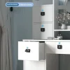 Office Cabinet Fasten Smart Fingerprint Lock Anti-theft Household Drawer Locks Electronic Bedside Secure Eas Install Locker Shut